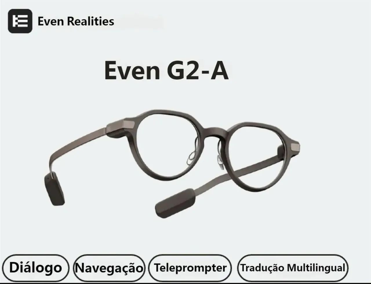 Óculos Even G2 Fantástico 