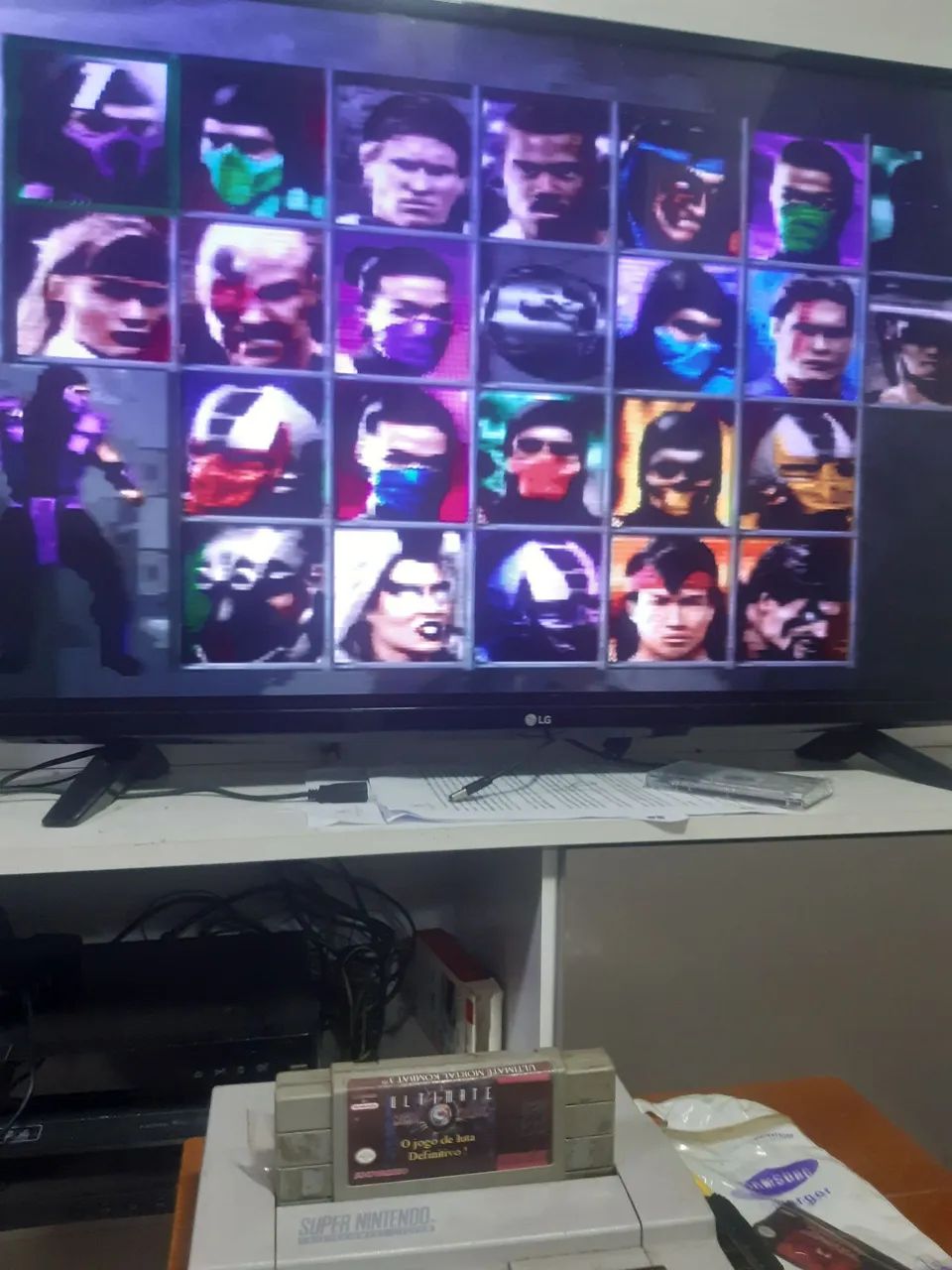Fita de super Nintendo 