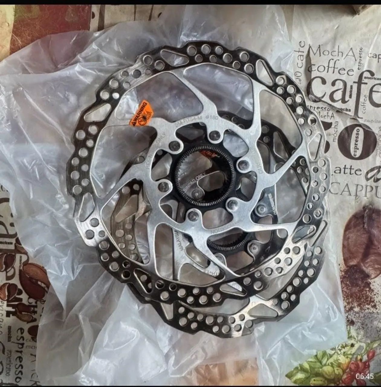 Freio Shimano 180 mm