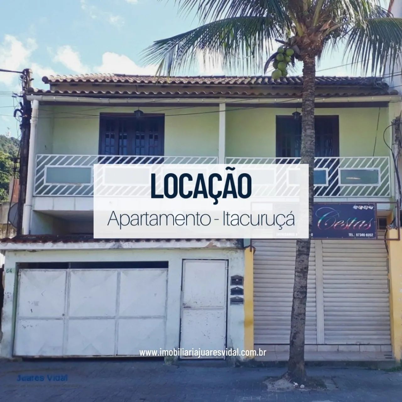 Apartamento com ótima localização em Itacuruçá
