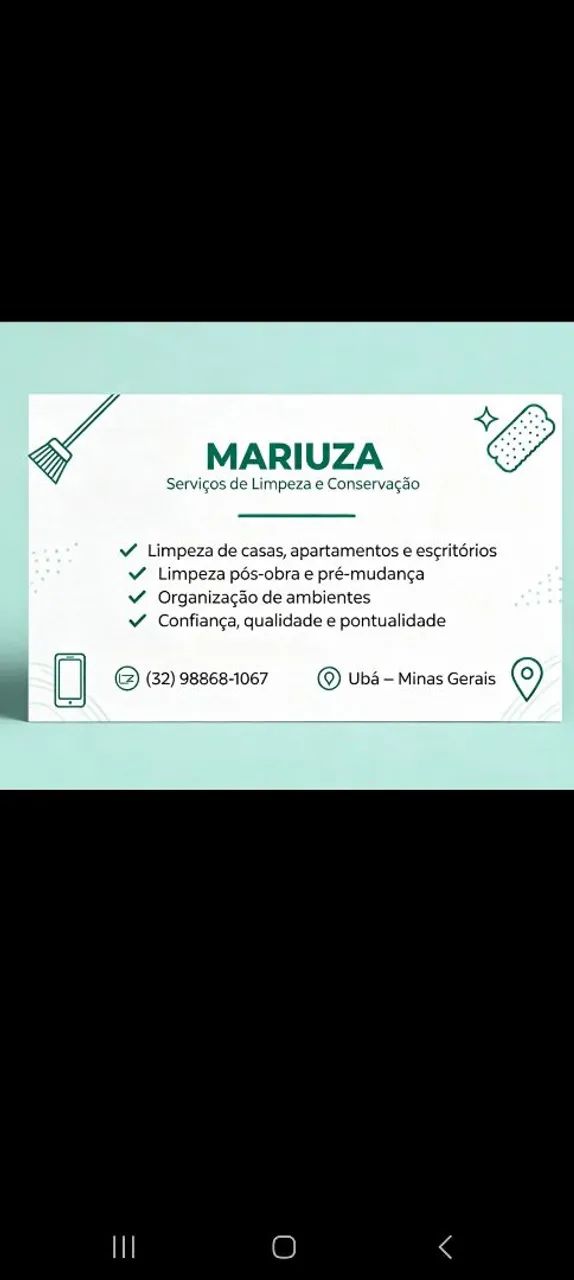 Diarista & Faxineira 