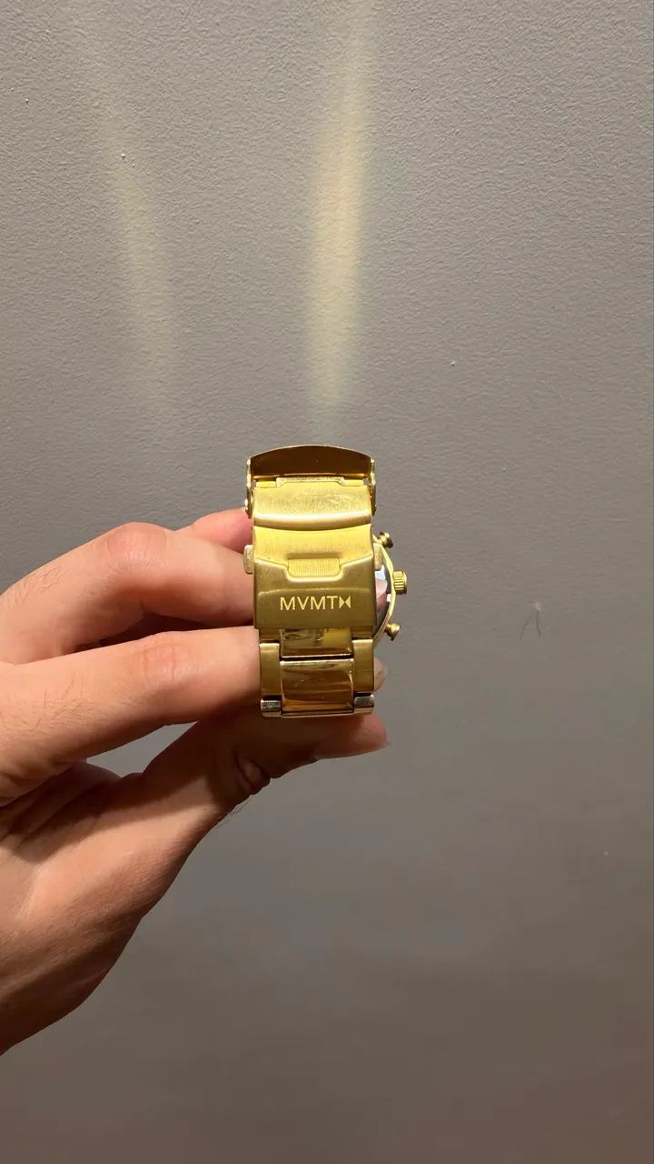 Relógio MVMT Masculino Aço Dourado - Foto 2