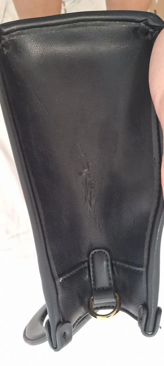Bolsa de mão preta - Foto 5
