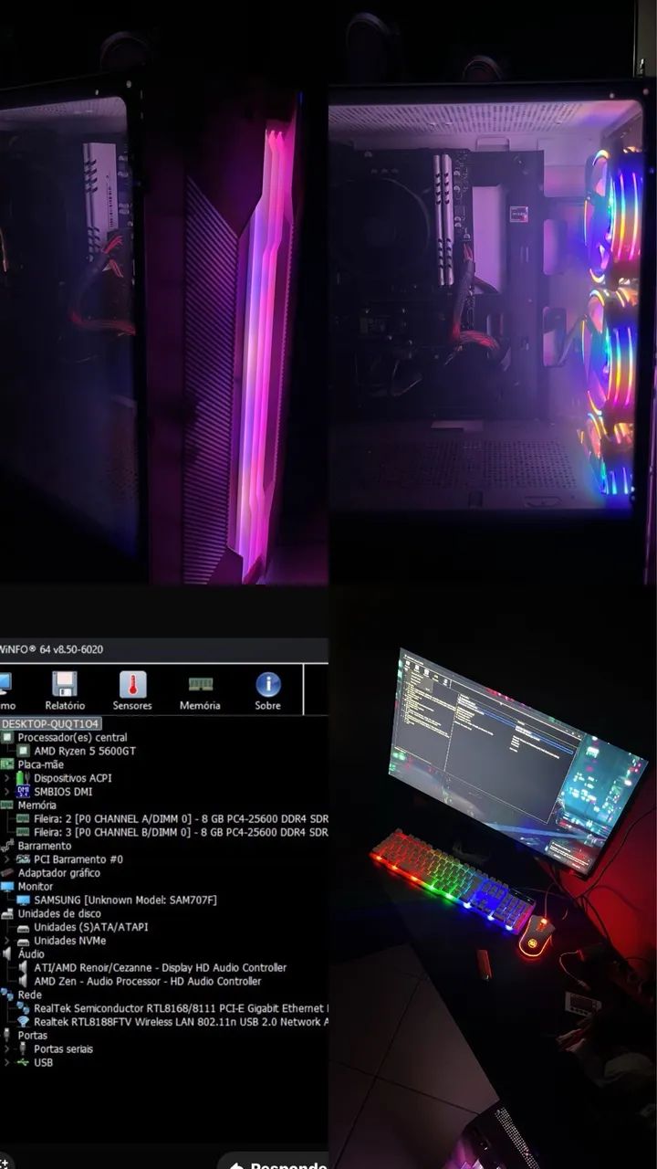 Pc gamer/trabalho - Foto 2