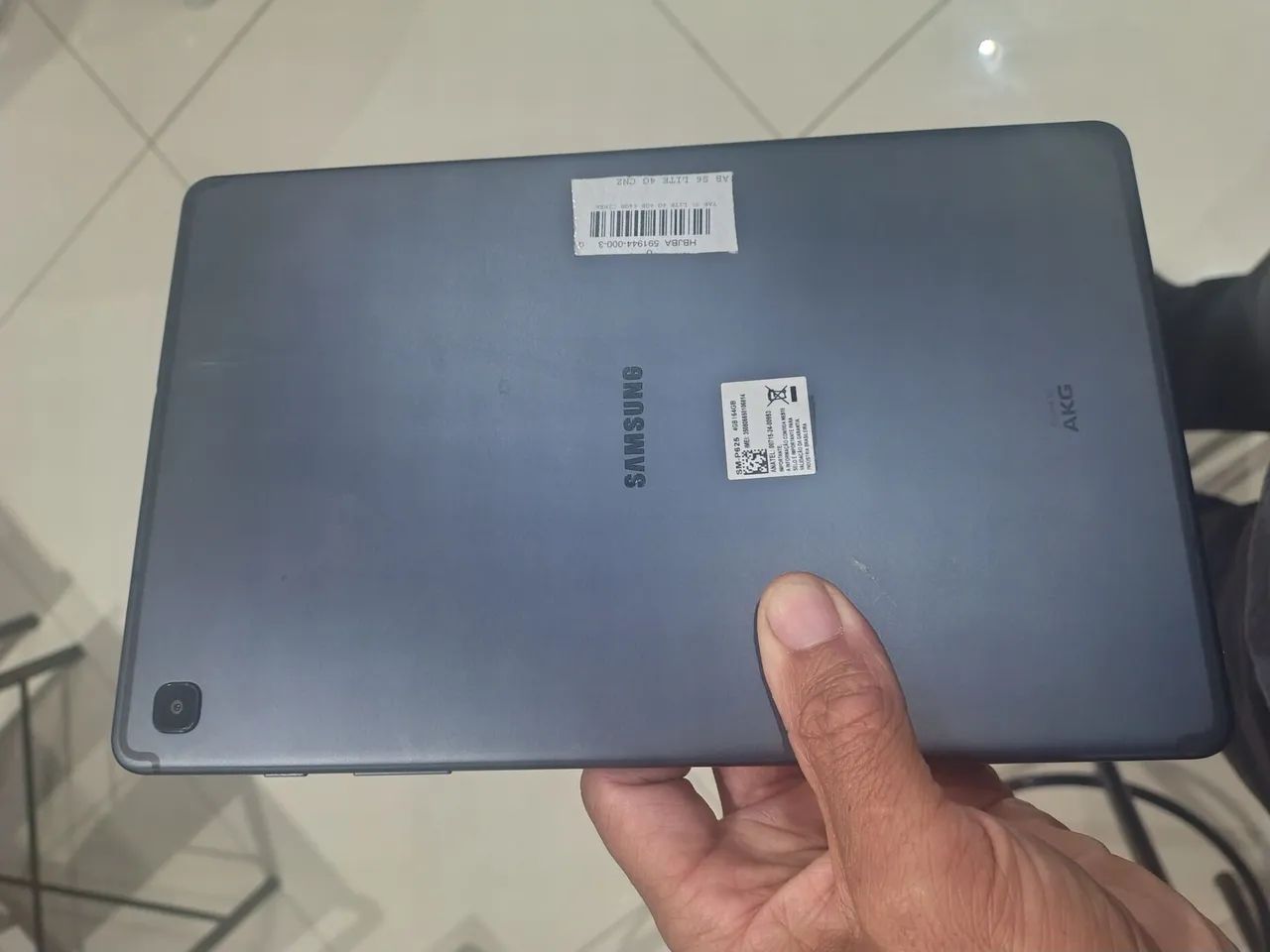 Tablet S6 Lite 4G, chip, 64 de memória com SPen e caixa - Foto 2