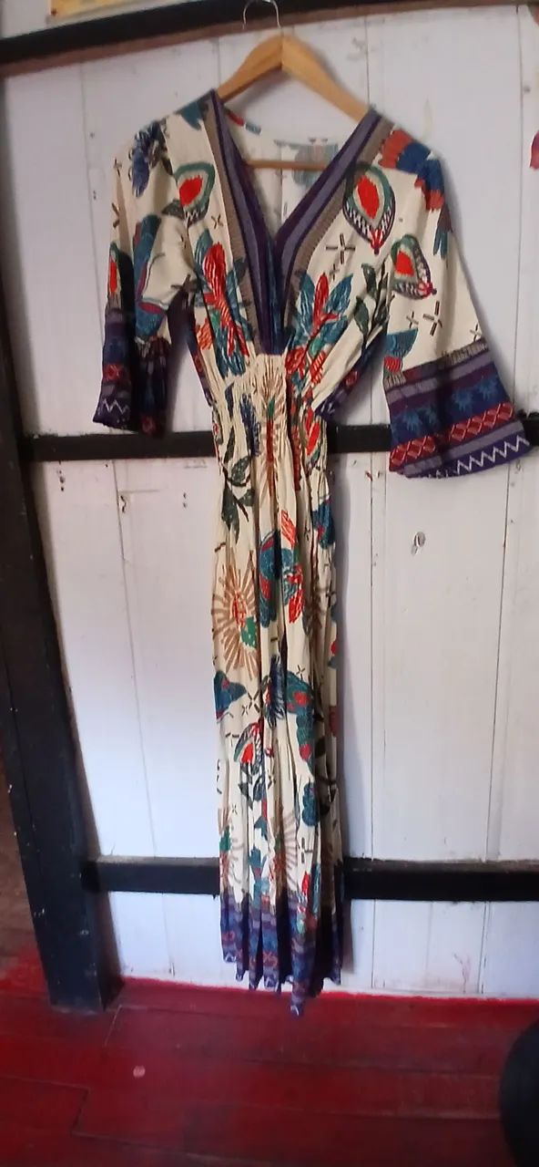 Vestido longo tamanho m e g  - Foto 3