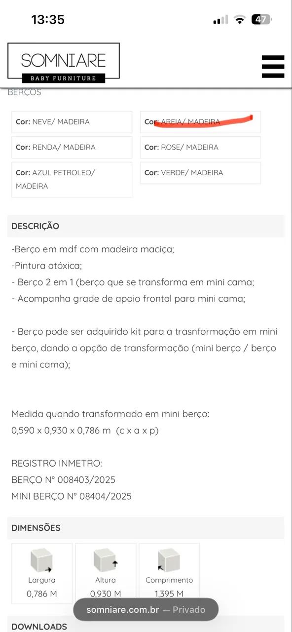 Berço 2 em 1 - Foto 4