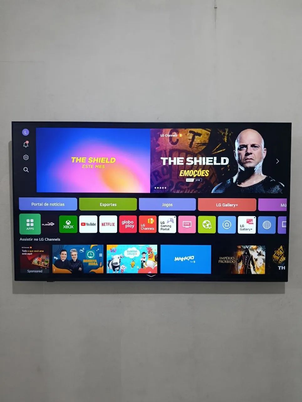 Tv Smart LG 55 Polegadas 55AU 