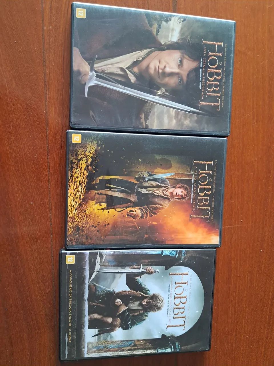 Dvd o hobbit trilogia
