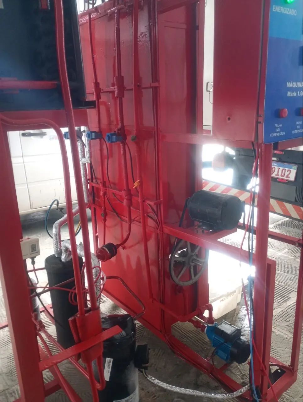 Máquina de gelo escama 1 tonelada  - Foto 2