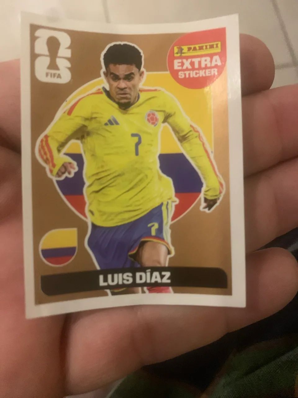 Figurinha da copa 