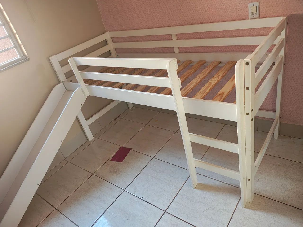 Cama de Madeira com Escorregador  - Foto 4