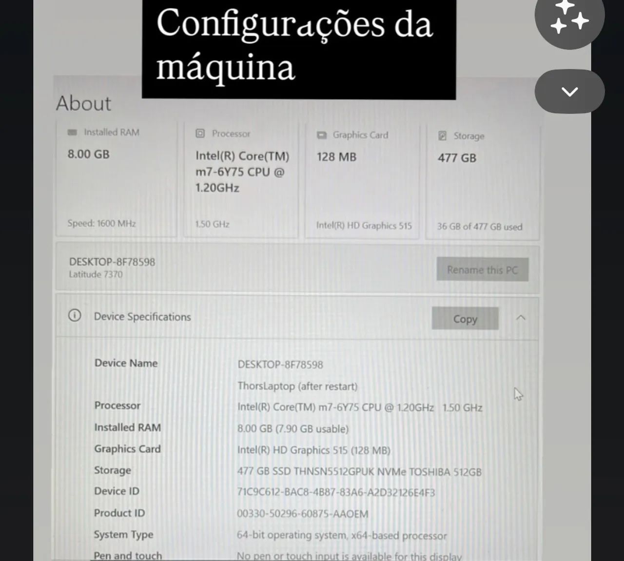 Vendo lindo notebook Dell