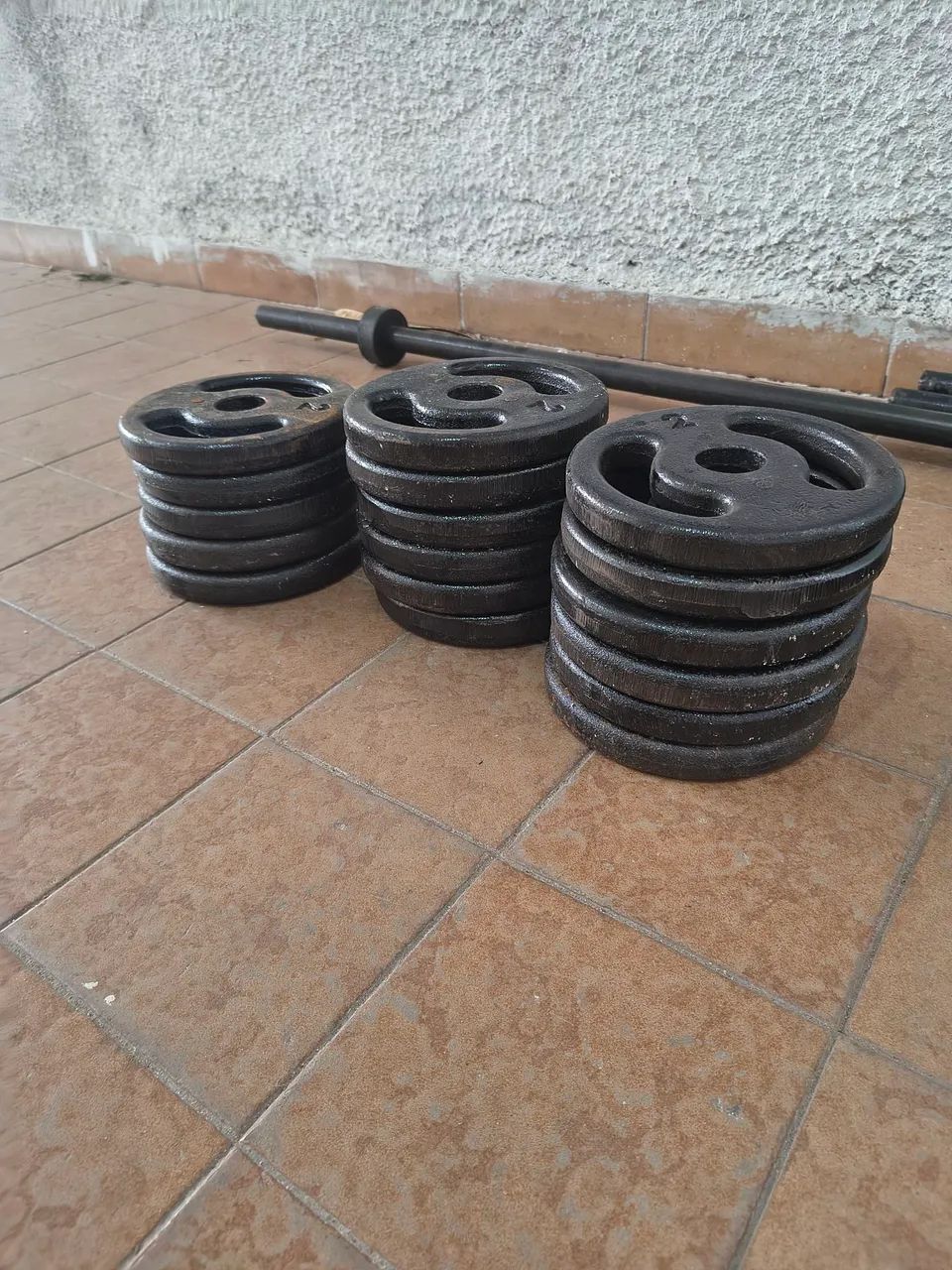 Anilhas 60kg  - Foto 2