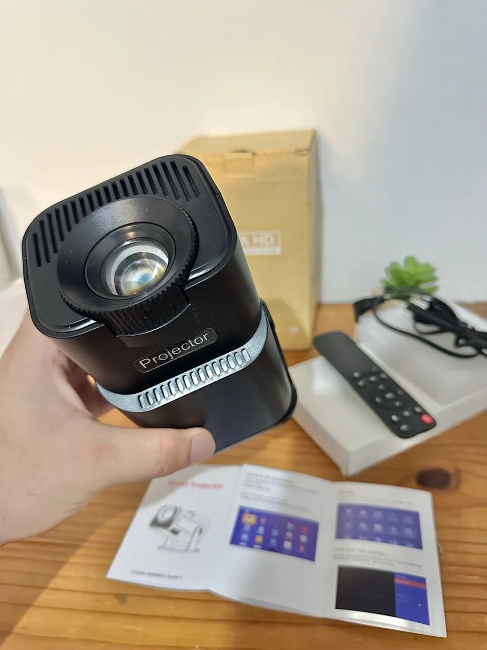 Projetor Smart HY320 Android Full HD, Bluetooth Wi-fi - Foto 4