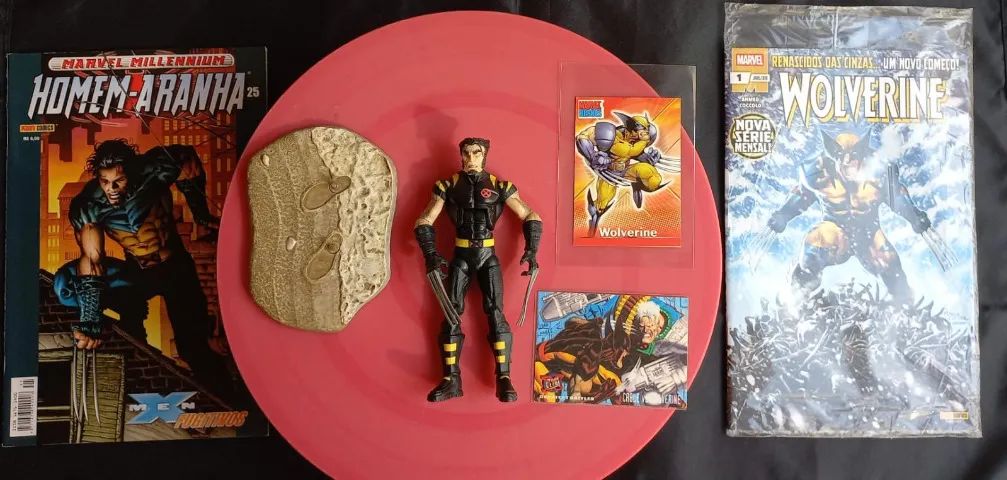 Lote Wolverine HQ Card Action Figure - Foto 2