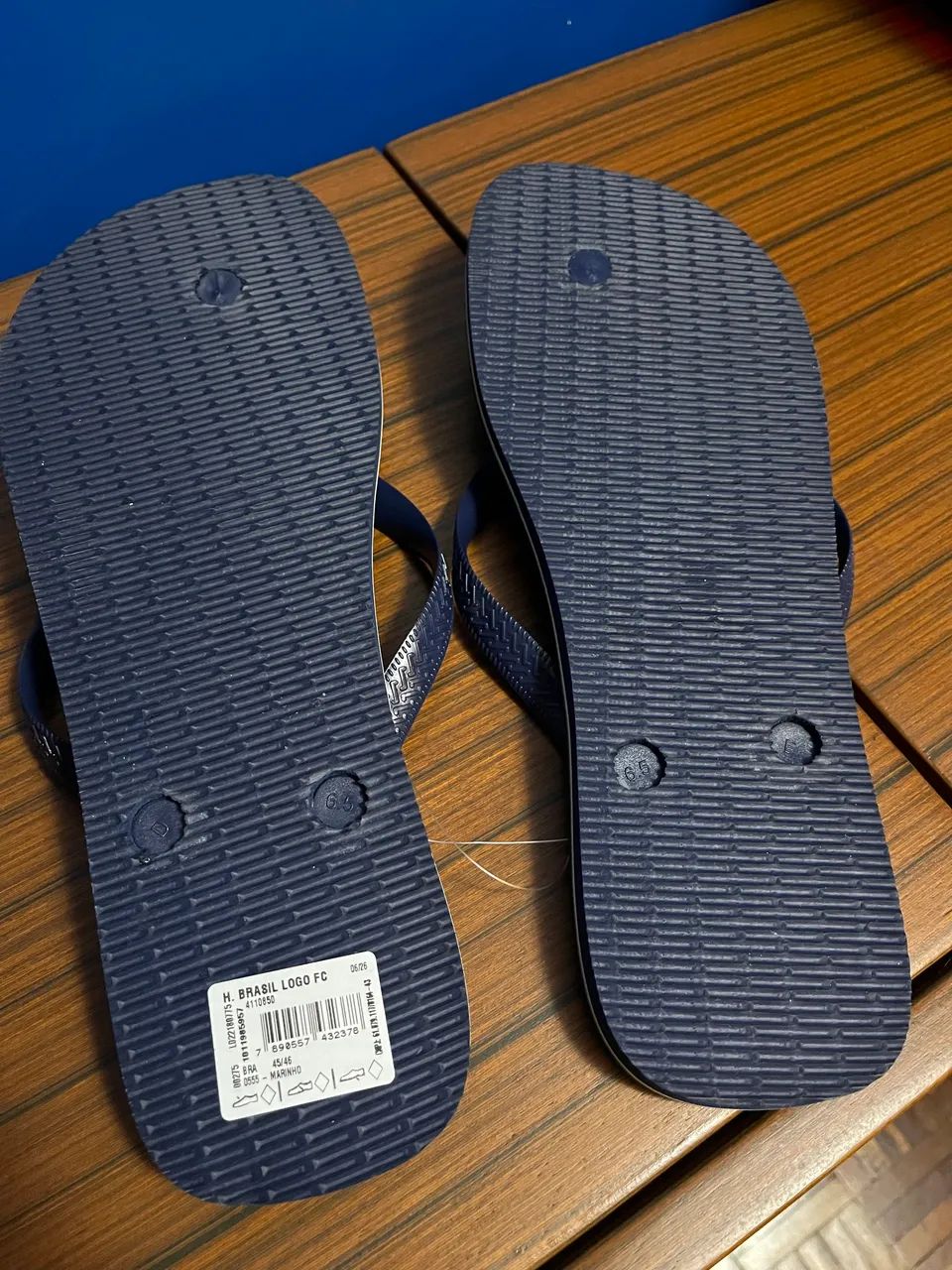 Chinelo havaianas azul - Foto 4