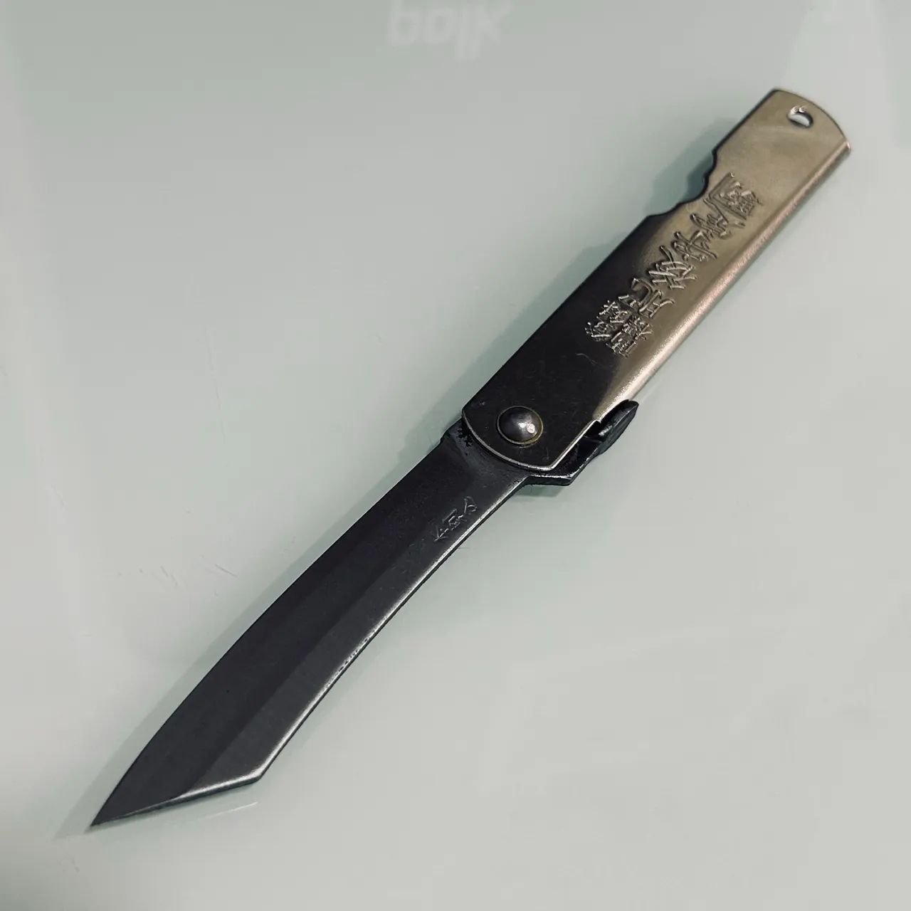 Canivete Faca Higonokami Prateada 17cm Japonesa
