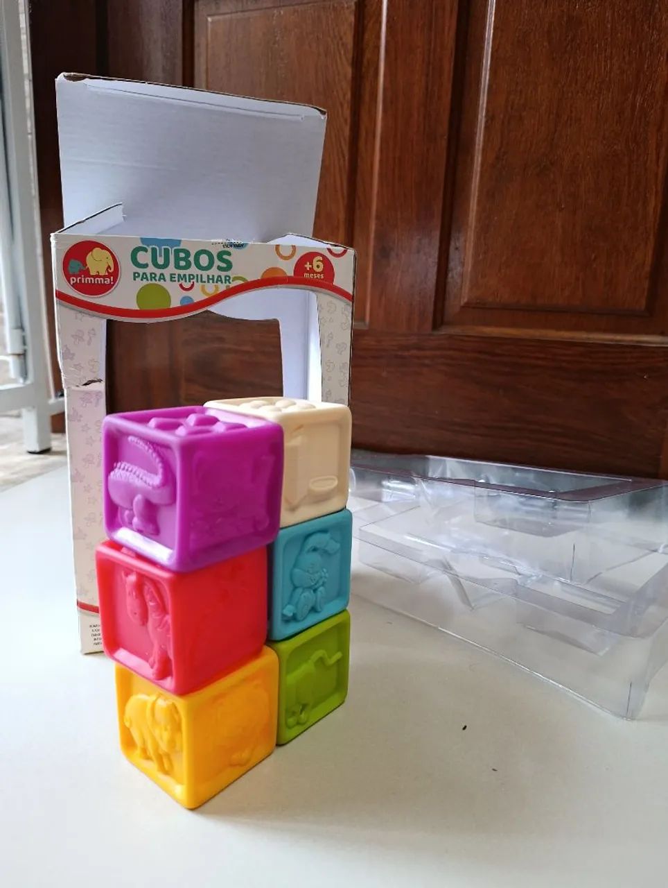 CUBOS PARA EMPILHAR - PAIS E FILHOS  - Foto 2
