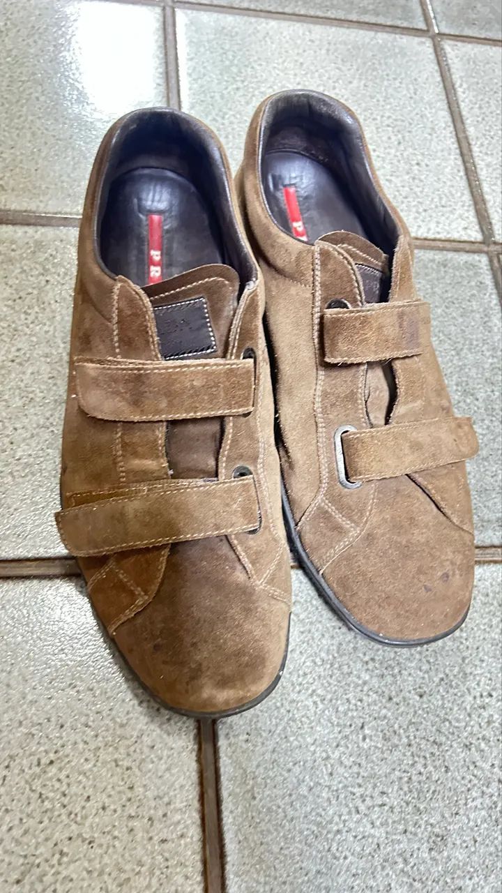 Prada Original Masculino em Camurça 39 - Calçados - Setor de