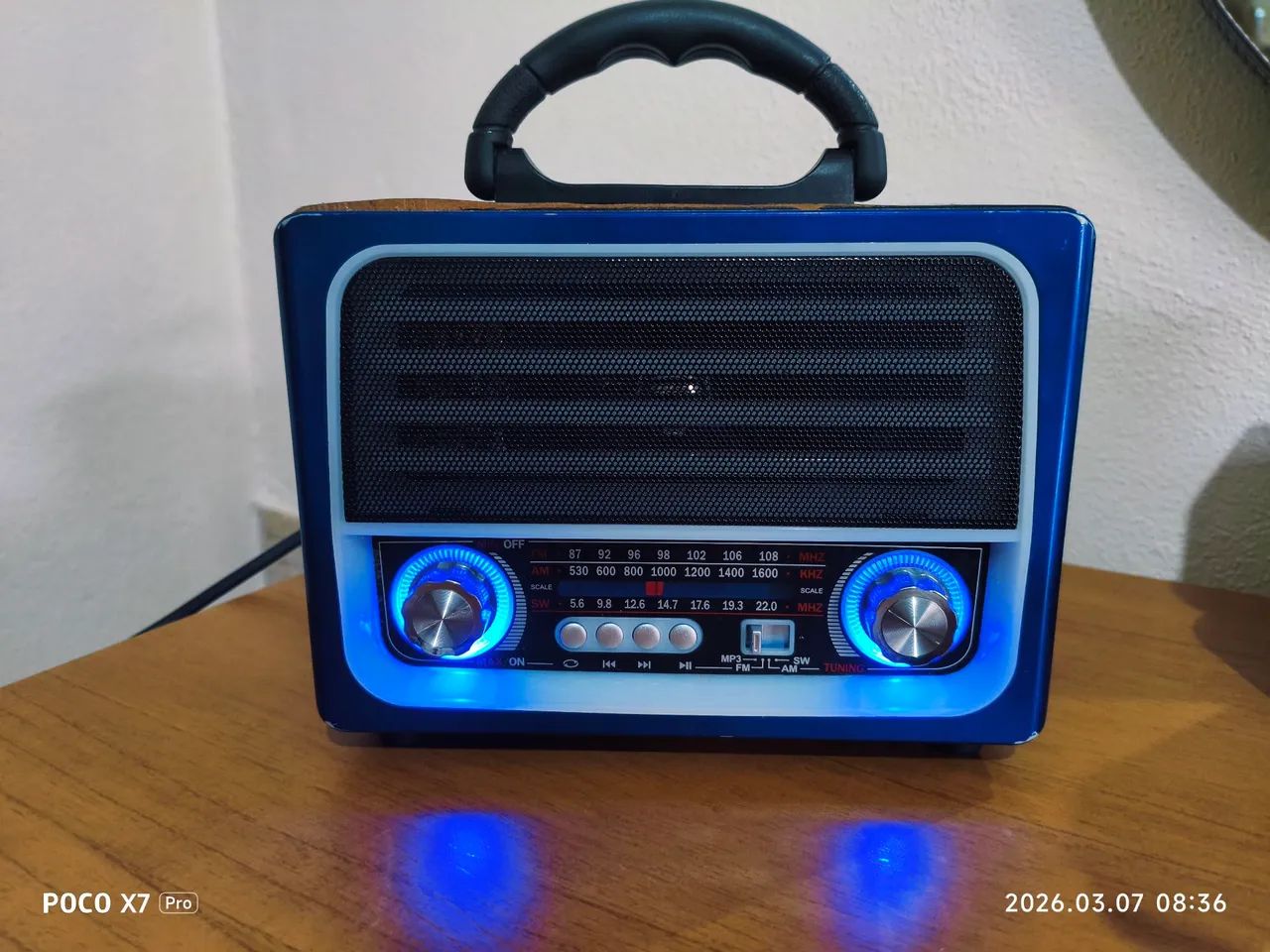 Rádio Moderno Estilo Retro  - Foto 4