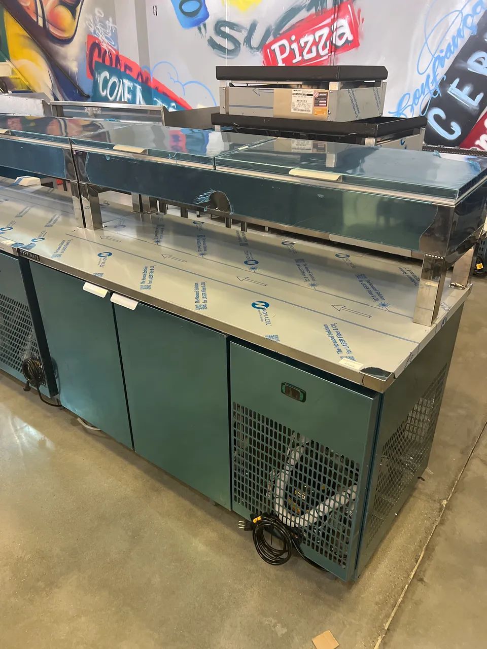 Condimentadora 1,50m - Refrimate - Pronta entrega 