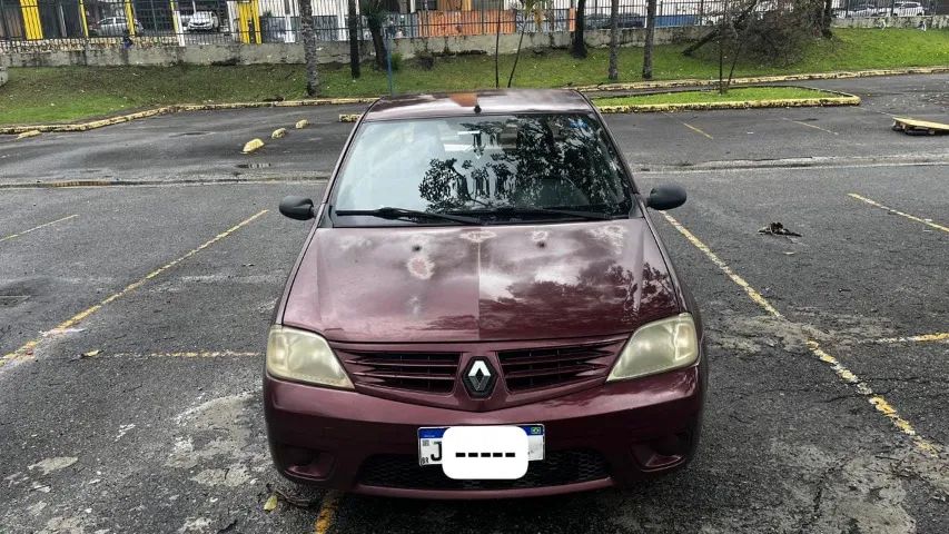 Renault Logan Expression Hi-flex 1.6 8V 4P 2008 - Foto 3