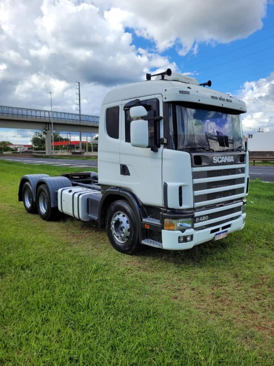 SCANIA R420 6X2 2007 / 2008 BRANCO TRUCADA * - Foto 2