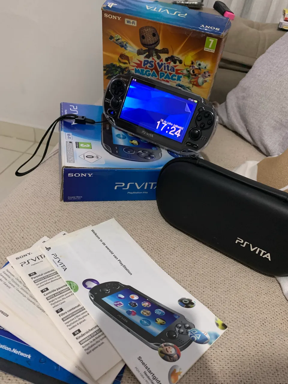 Nintendo Switch V2 Cinza Seminovo - FF Store - Consoles de Vídeo