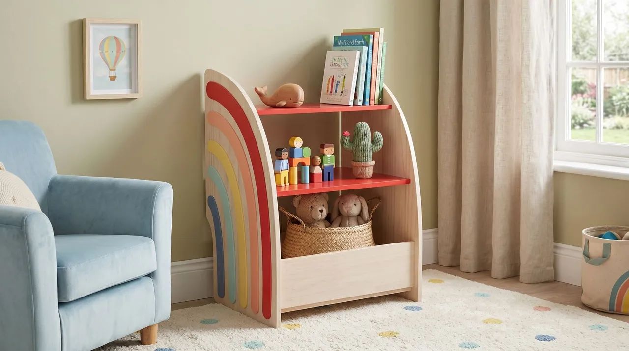 Estante infantil arco íris tok&stok  - Foto 4