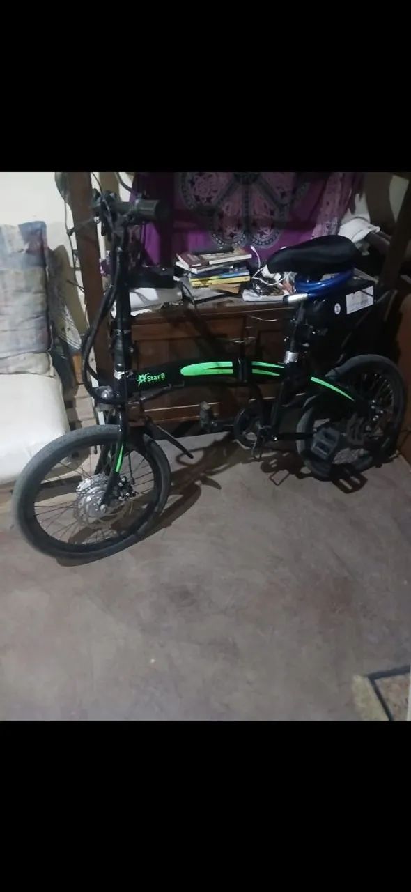 Bicicleta elétrica dobrável  - Foto 3