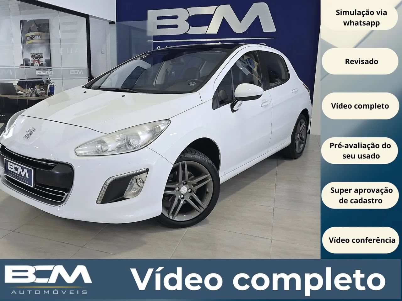Peugeot 308 Active 1.6 Flex 16V 5P Mec. 2015