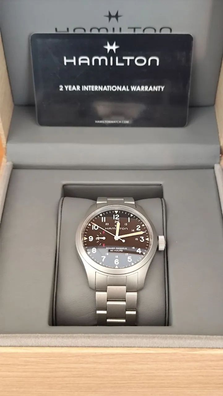 Hamilton Khaki Field Power Reserve H69509130 - Foto 2