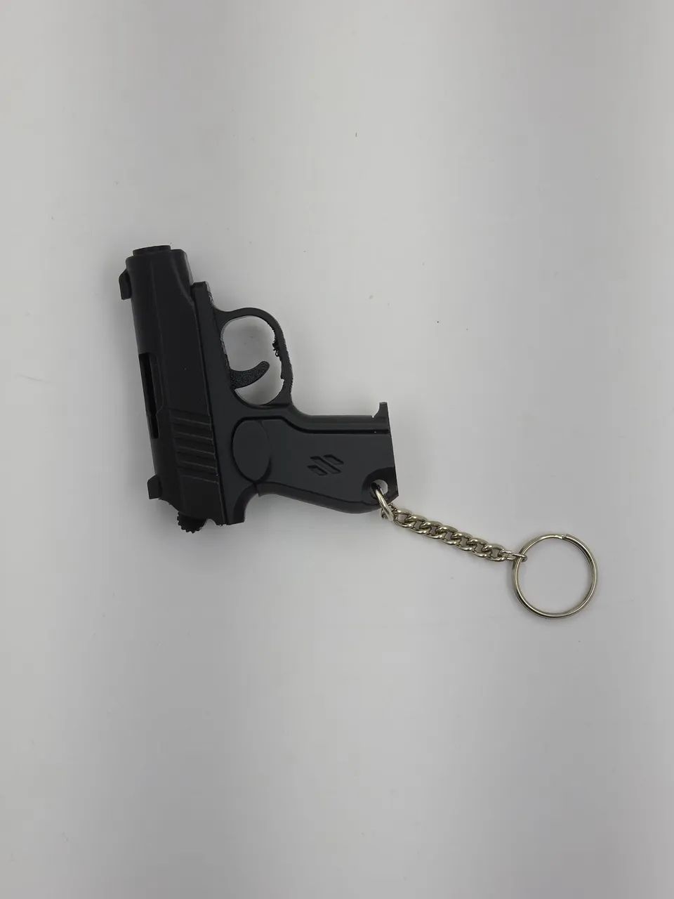 Chaveiro miniatura de pistola 