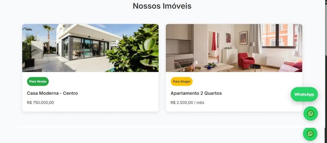 Vendo Web Site Imobiliaria - Foto 2