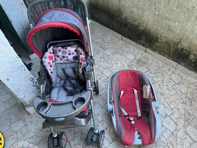 Carrinho de bebê + bebê conforto cosco - Foto 3