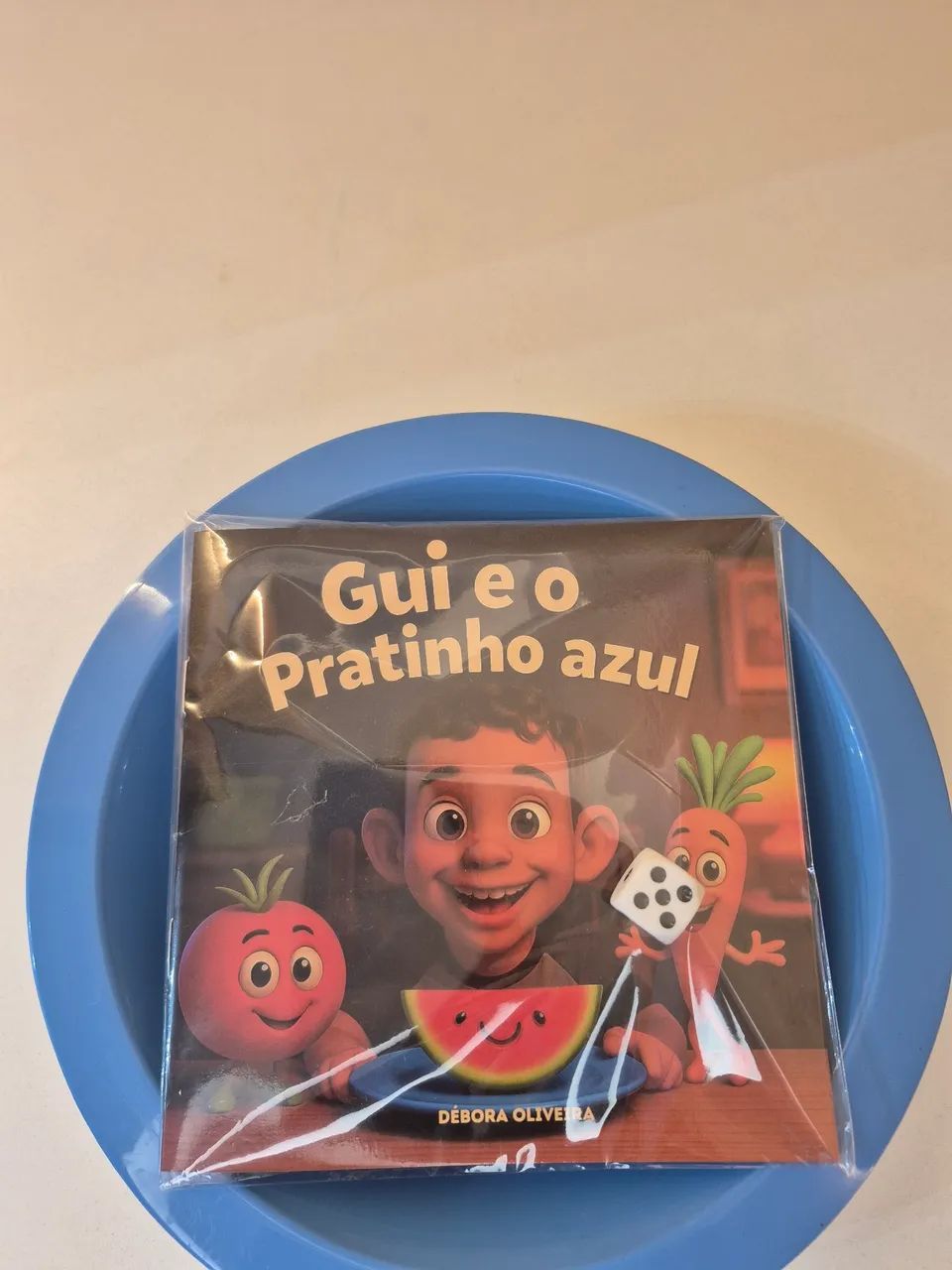 Kit com livro+ dado+ pratinho - Foto 3