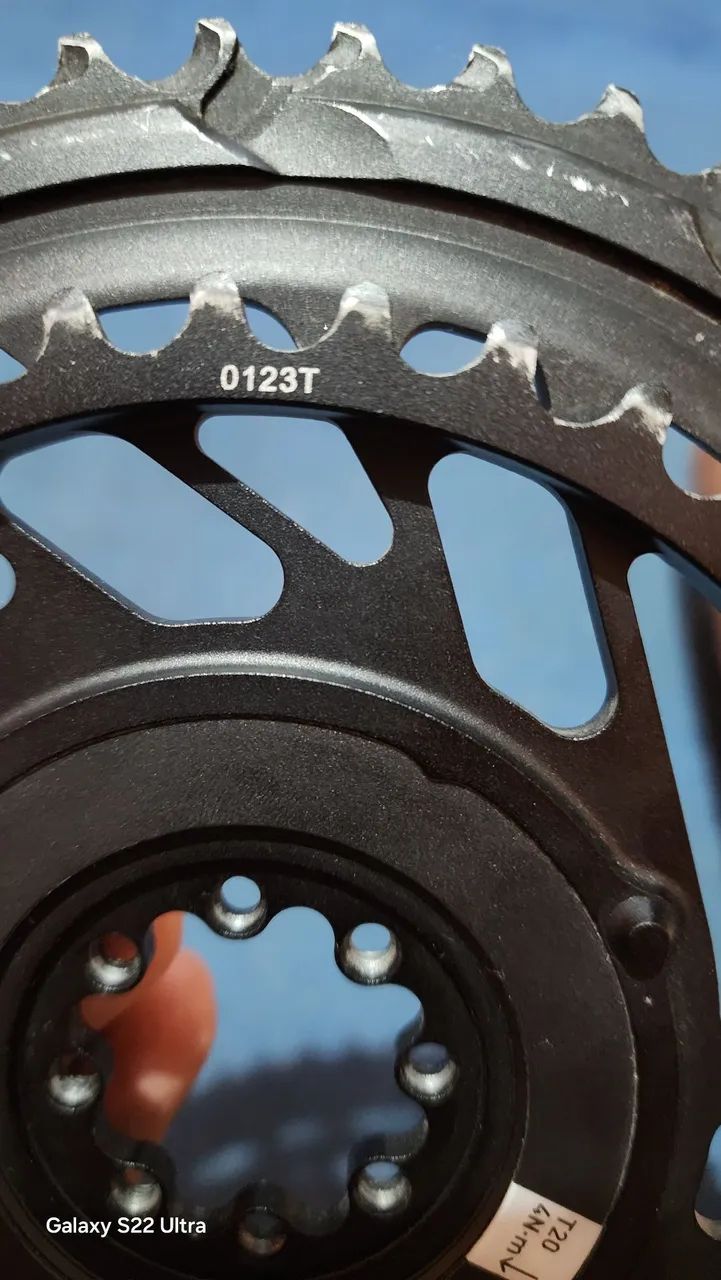 Coroas Sram Red (d1) 2x12 50/37t Direct Mount  ORIGINAL - Foto 5