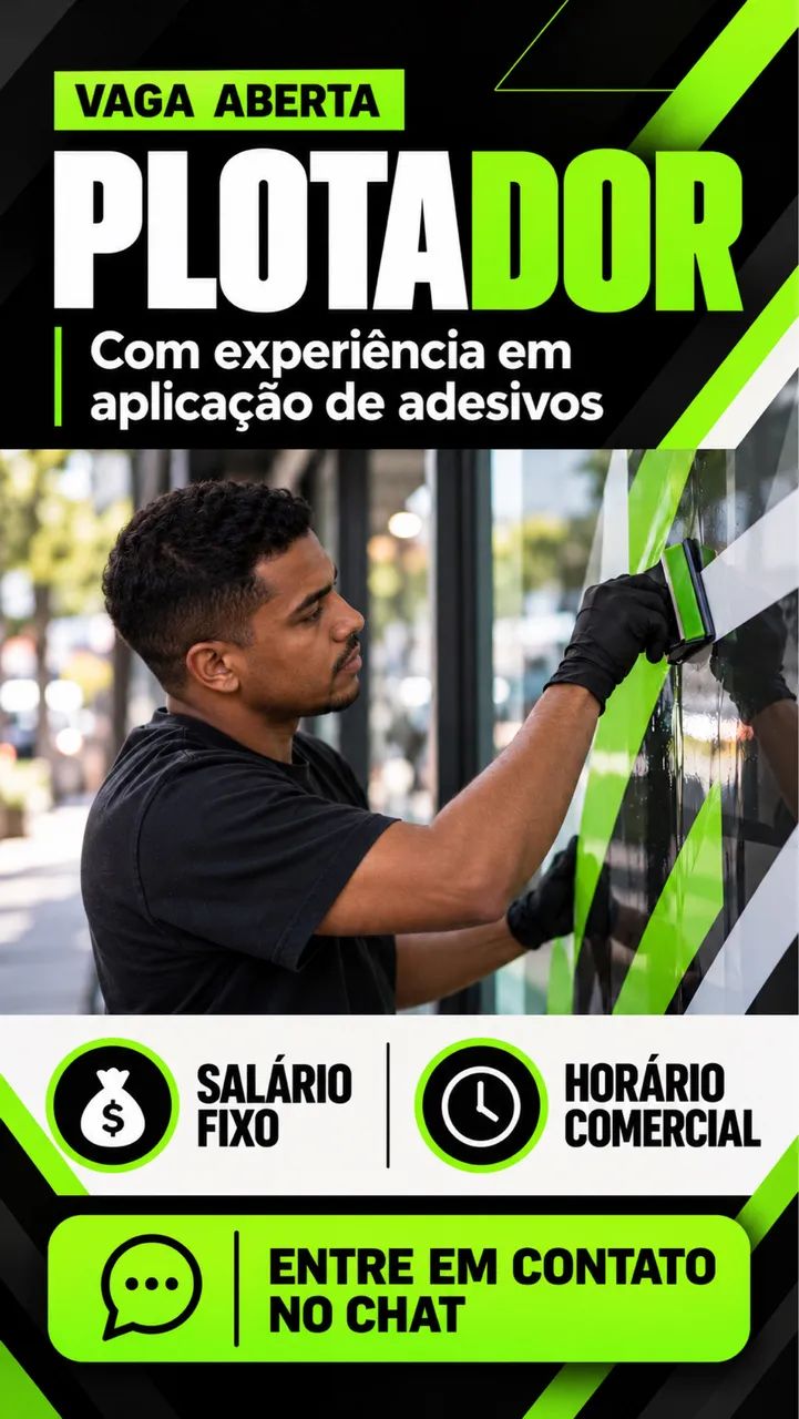 Vaga para Plotador