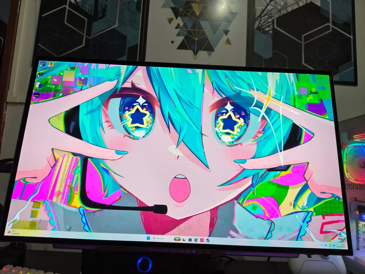 Monitor OLED LG ultragear leia  - Foto 2