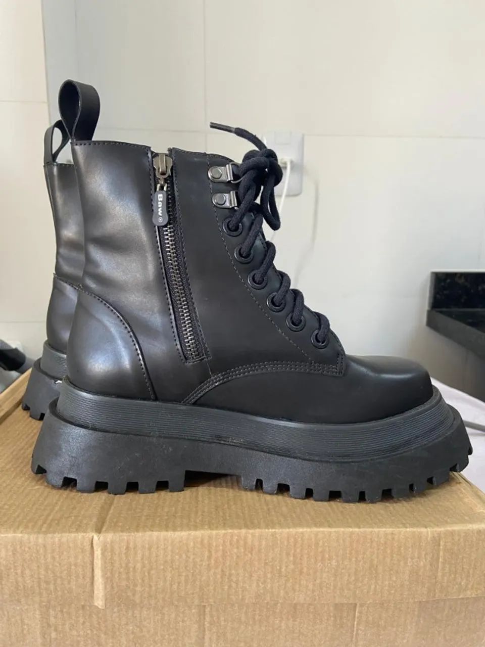 Bota preta baw 35 - Foto 5