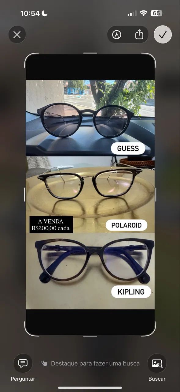 Vende-se armações de óculos 