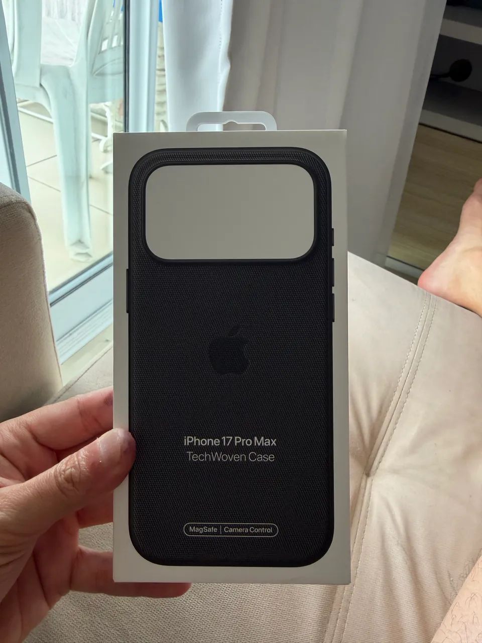 Capinha iPhone 17 Pro Max Techwoven original