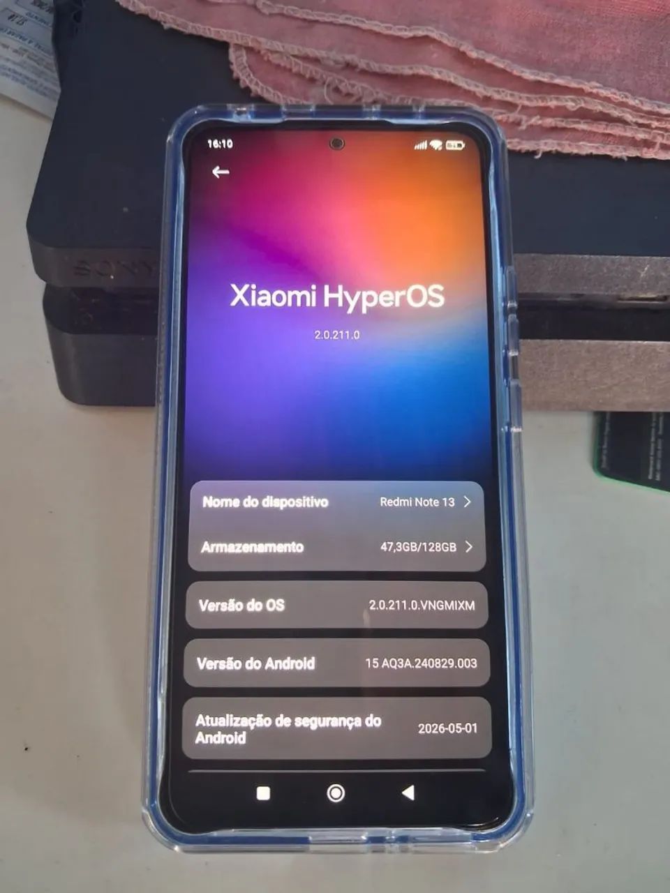 Redmi note 13 semi novo. - Foto 3