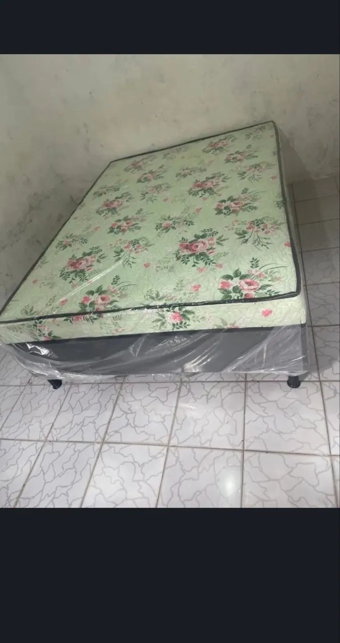 Cama box casal molas ensacadas  - Foto 3