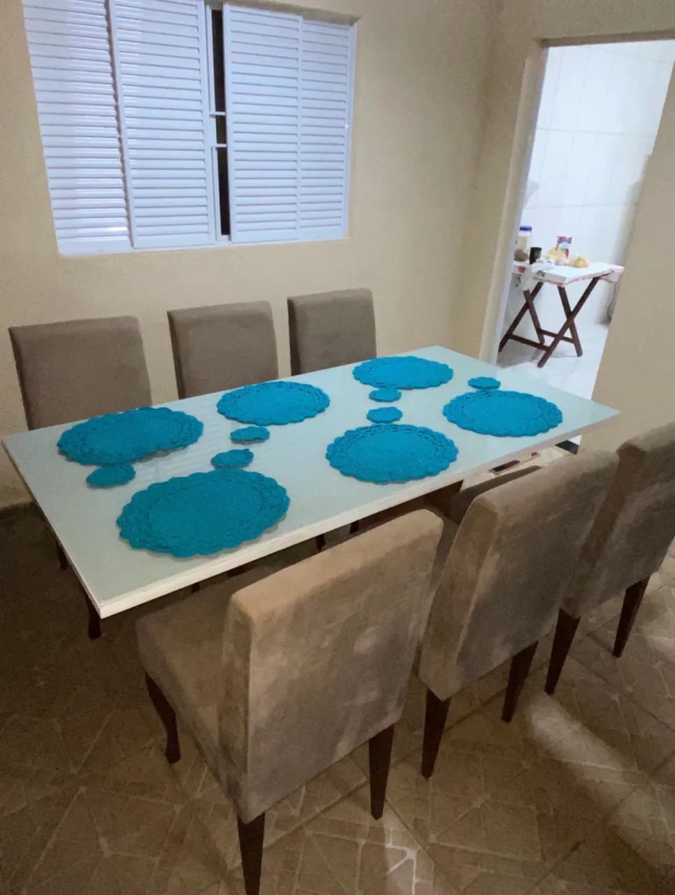 Mesa de jantar com 6 cadeiras  - Foto 3