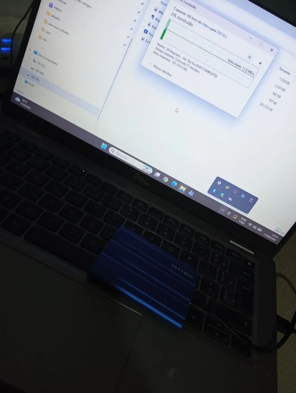 SSD HD Samsung 1 TB novo - Foto 4