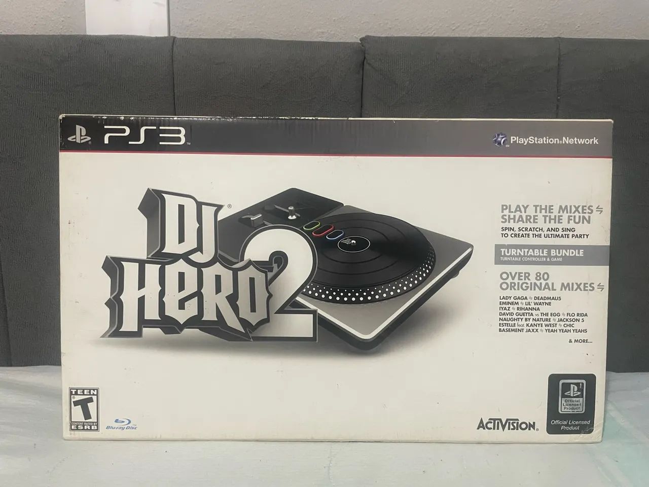 Controladora Dj hero PS3