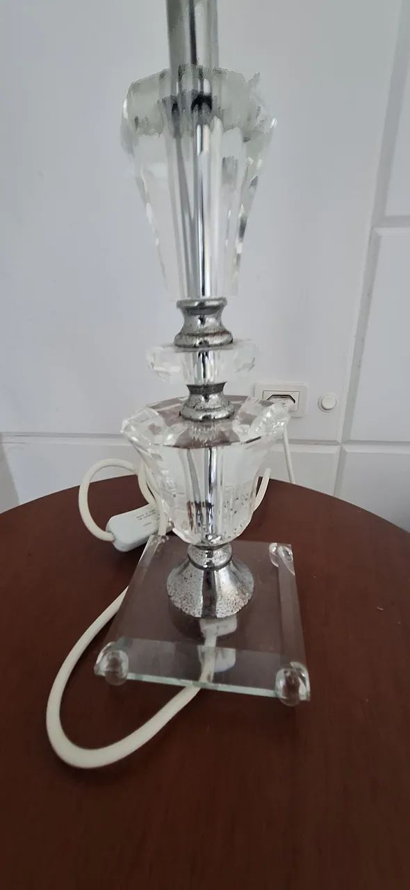 Abajur Cristal Vidro  - Foto 2