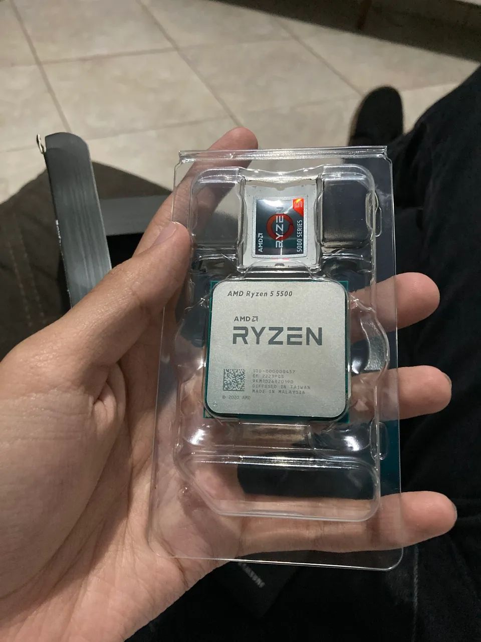 Kit upgrade ryzen 5 5500 + b550 + 16gb ram - Foto 2